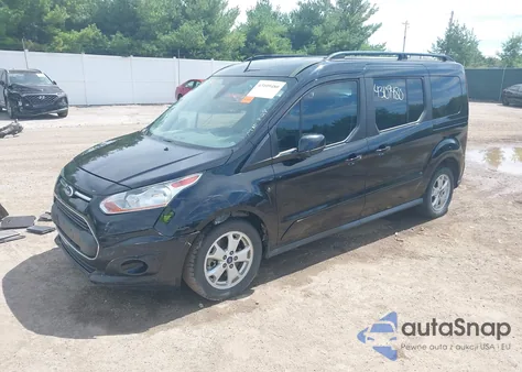 2016 Ford Transit Connect Titanium z USA, uszkodzony, nr VIN NM0GE9G75G1275811